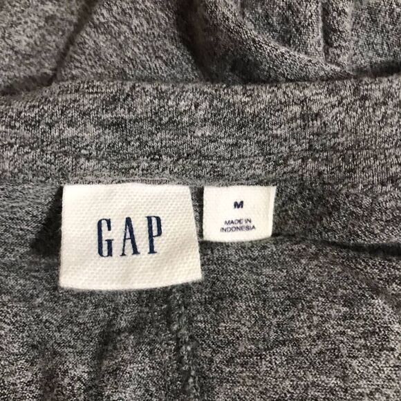 GAP Gray Short Sleeve Dress Gathered Dress Waist Size M - Picture 11 of 11